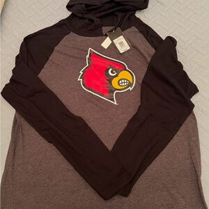 Team Apparel Black and Gray Cardinal Hoodie